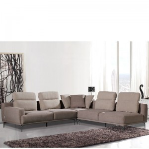 Fabric Chaise Sectional Sofa Corner sofa Living Room Sofa bed